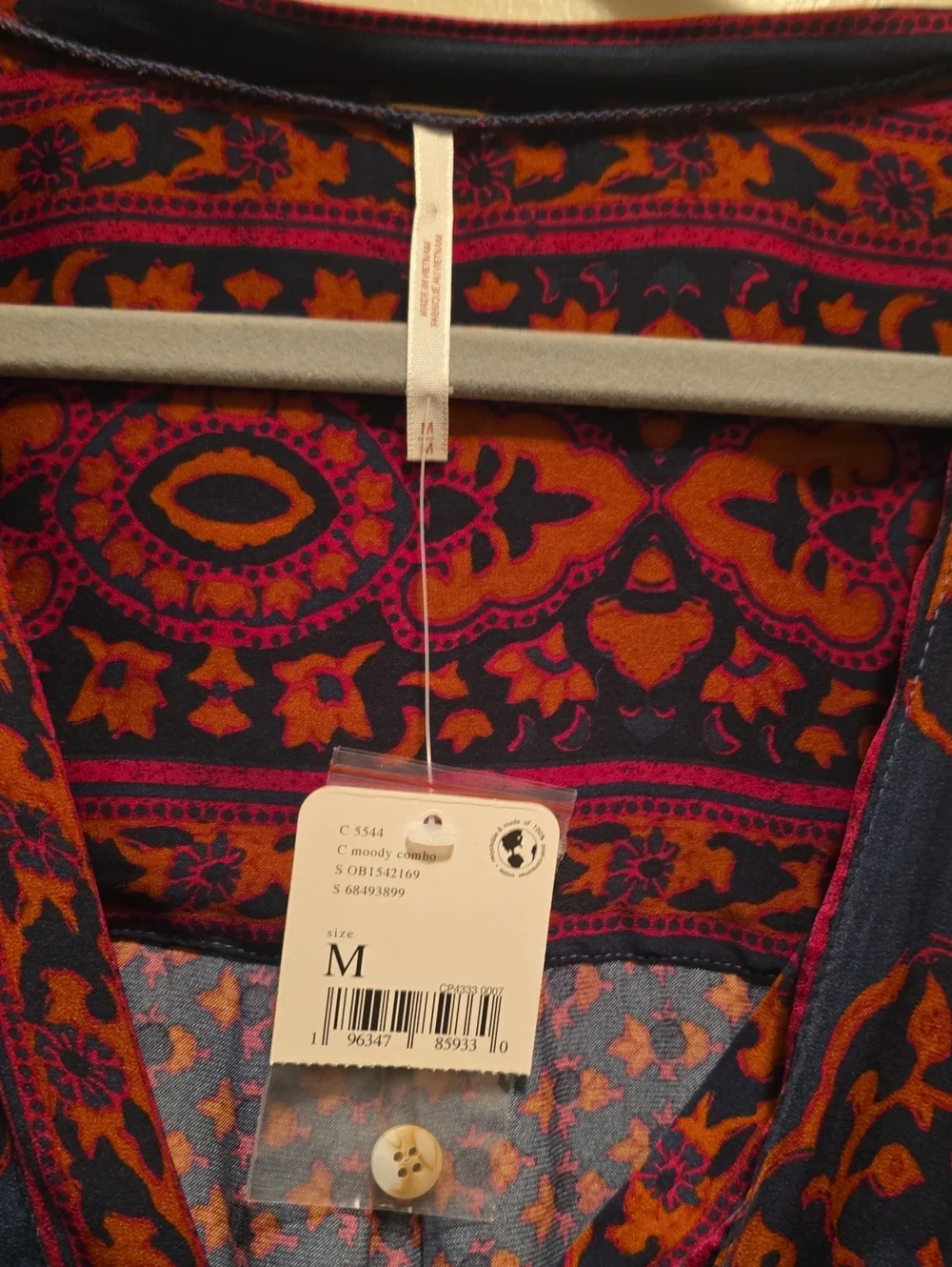 Free People Boho V-Neck Tunic Dress - Picture 3 of 5